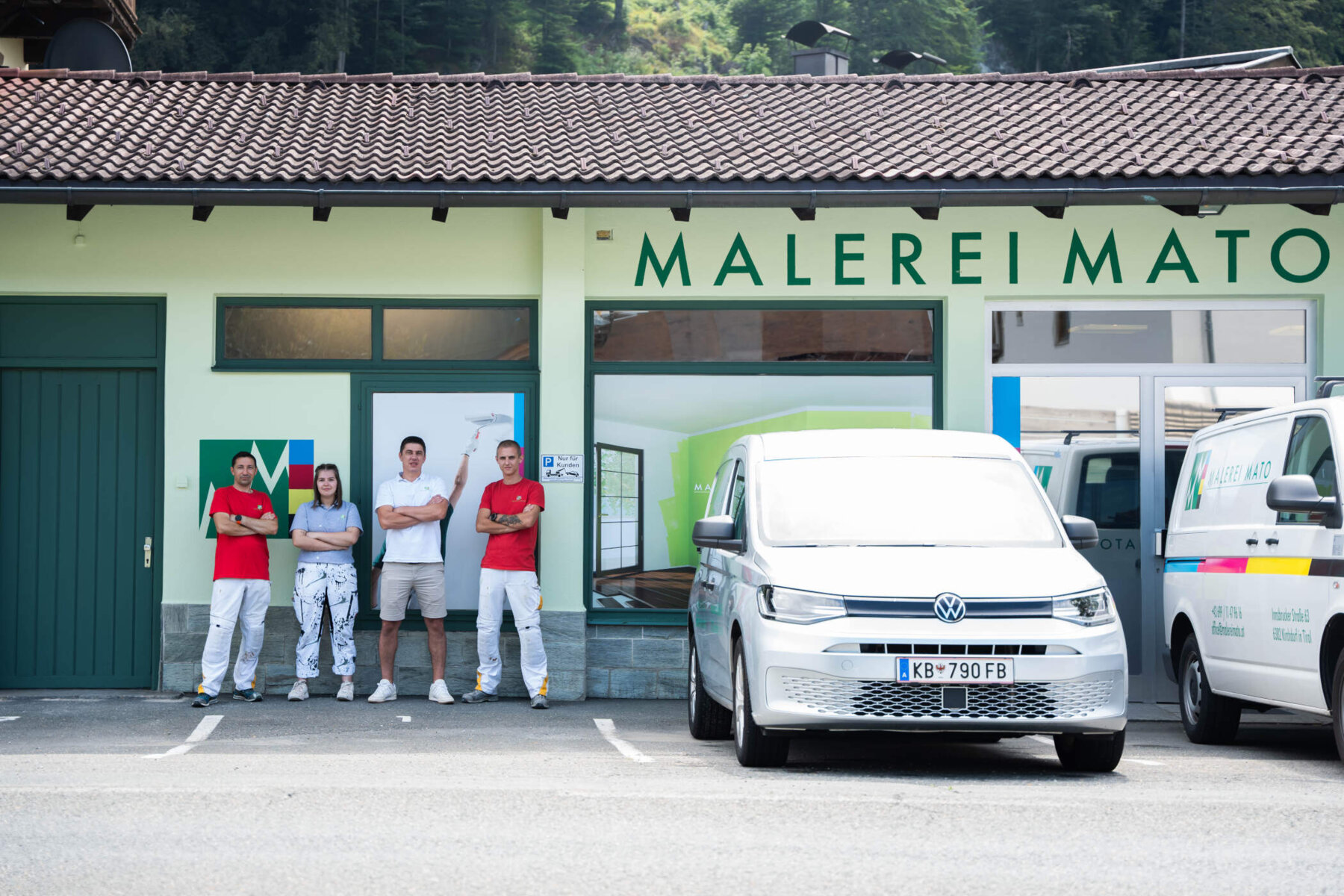 Team der  Malerei Mato